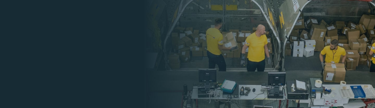 Logistics banner image